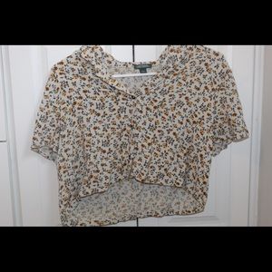 WILD FABLE FLORAL CROP TOP